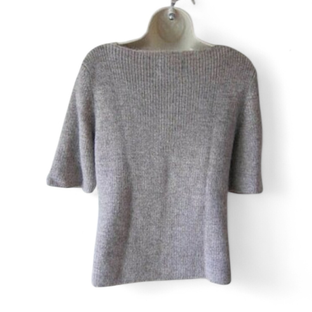 WOOL BANANA REPUBLIC HERITAGE COLLECTION Women’s SM Tan Sweater Mohair Ribbed